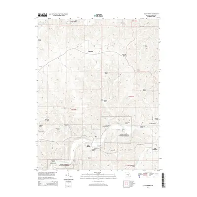 2015 Map of Alley Spring, 2015 Print