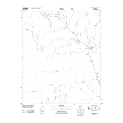 2011 Map of Allie Canyon, 2011 Print