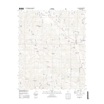 2013 Map of Allie Canyon, 2013 Print