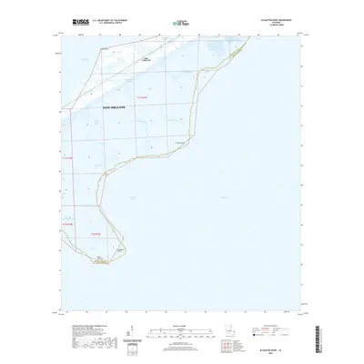 2020 Map of Alligator Point, 2020 Print