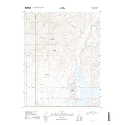 2019 Map of Allison, 2019 Print