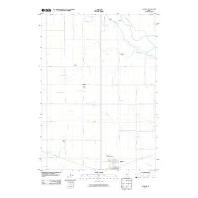 2010 Map of Allison, 2010 Print