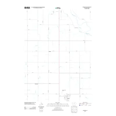 2013 Map of Allison, 2013 Print