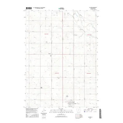 2015 Map of Allison, 2015 Print