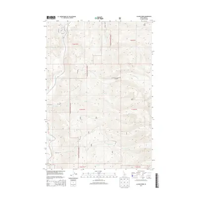 2013 Map of Allison Creek, 2013 Print