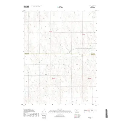 2018 Map of Allison, 2018 Print