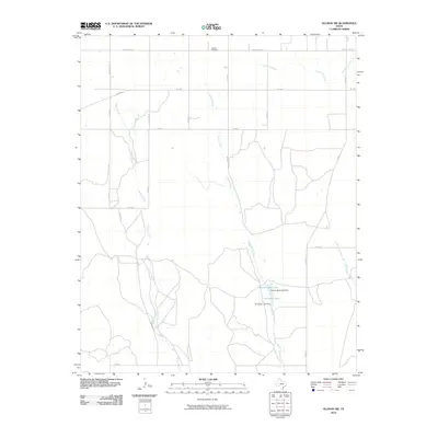 2010 Map of Allison SW, 2010 Print