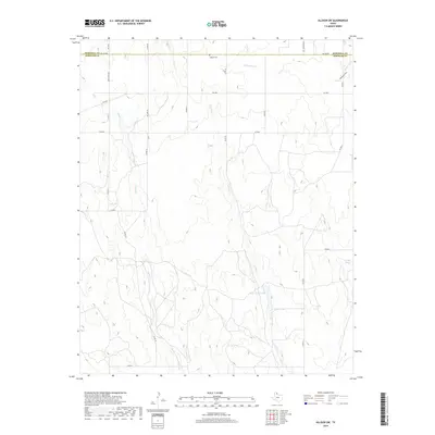 2019 Map of Allison SW, 2019 Print
