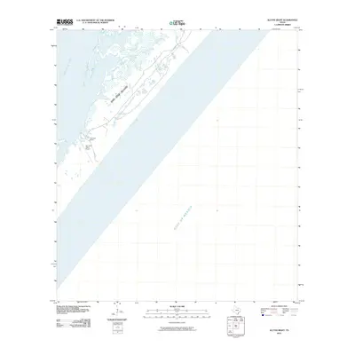 2010 Map of Allyns Bight, 2010 Print