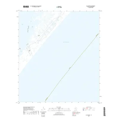 2019 Map of Allyns Bight, 2019 Print