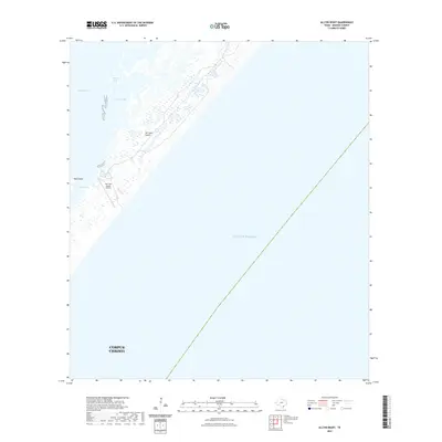 2022 Map of Allyns Bight, 2022 Print