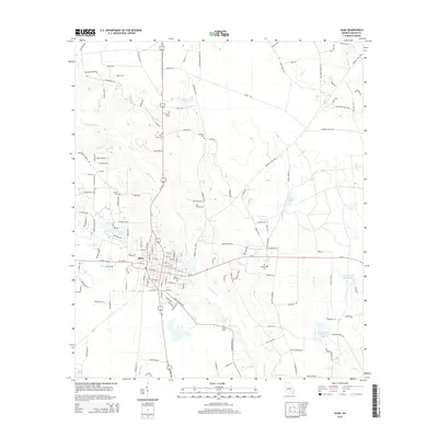 2014 Map of Alma, 2014 Print