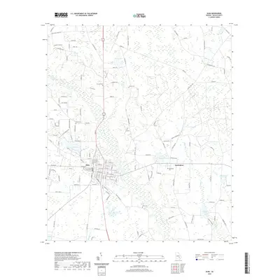 2020 Map of Alma, 2020 Print