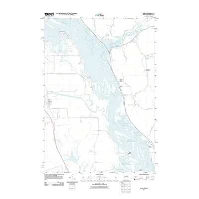 2011 Map of Alma, 2011 Print