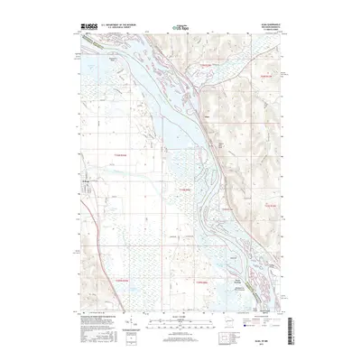 2015 Map of Alma, 2015 Print