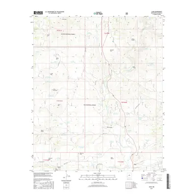 2017 Map of Alma, 2017 Print