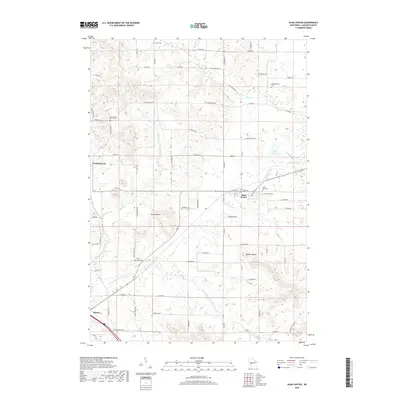 2018 Map of Alma Center, 2018 Print