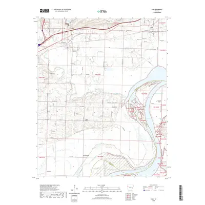2020 Map of Alma, 2020 Print