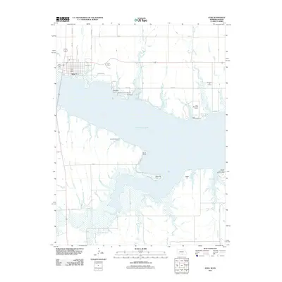 2011 Map of Alma, 2011 Print
