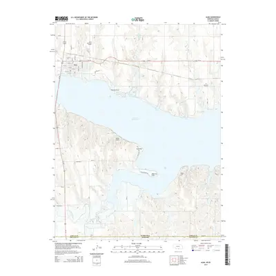 2014 Map of Alma, 2014 Print