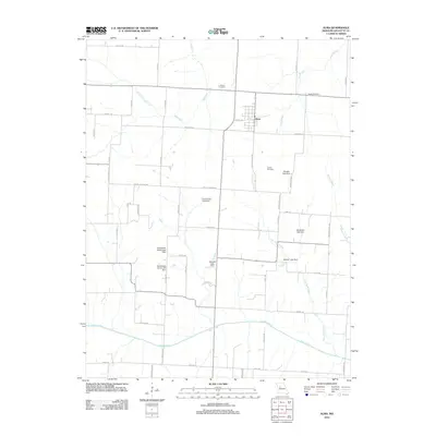 2012 Map of Alma, 2012 Print