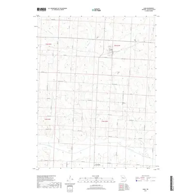 2017 Map of Alma, 2017 Print