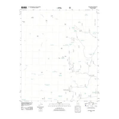 2011 Map of Alma Mesa, 2011 Print