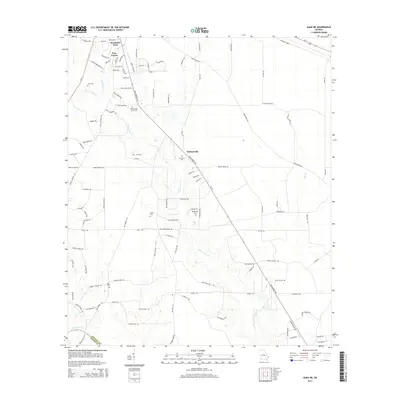 2014 Map of Alma NE, 2014 Print