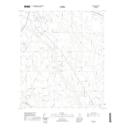 2020 Map of Alma NE, 2020 Print