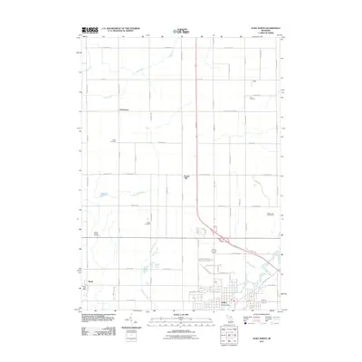 2011 Map of Alma North, 2011 Print