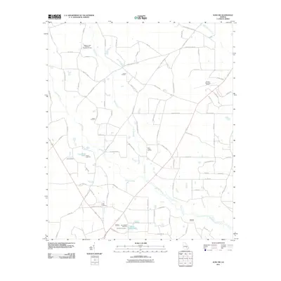 2011 Map of Alma NW, 2011 Print