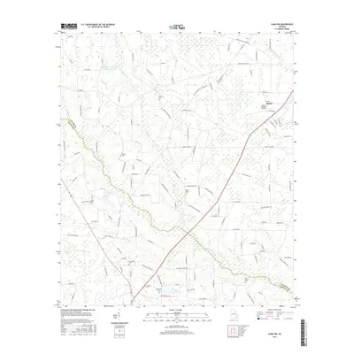 2017 Map of Alma NW, 2017 Print
