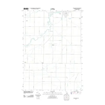2011 Map of Alma South, 2011 Print