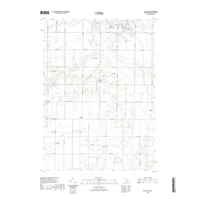 2019 Map of Alma South, 2019 Print