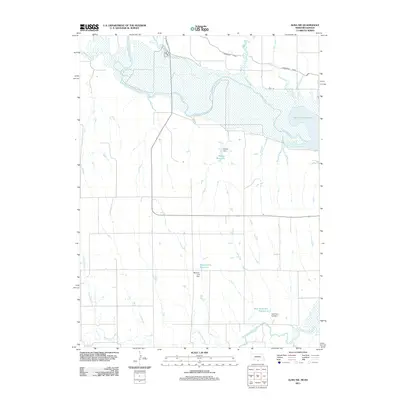 2011 Map of Alma SW, 2011 Print