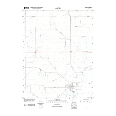 2009 Map of Alma, 2009 Print