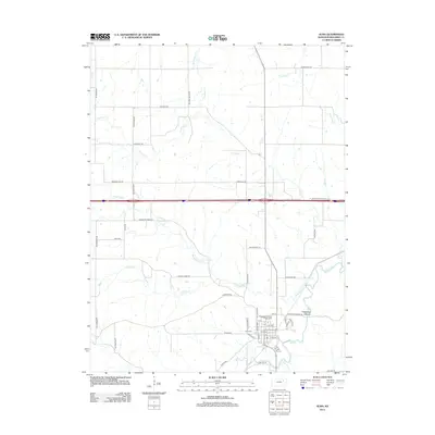 2012 Map of Alma, 2012 Print