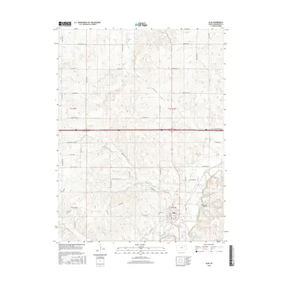 2016 Map of Alma, 2016 Print