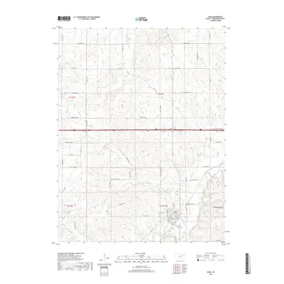 2018 Map of Alma, 2018 Print