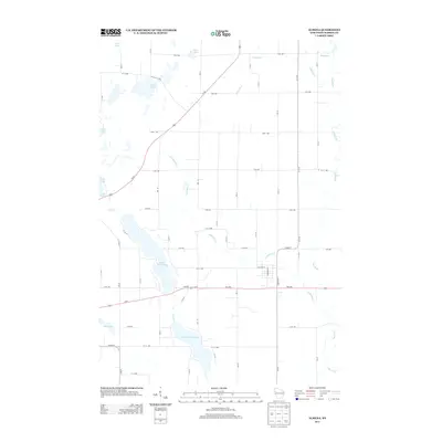 2013 Map of Almena, 2013 Print