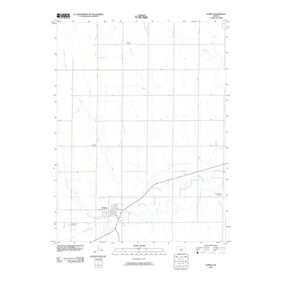 2009 Map of Almena, 2009 Print
