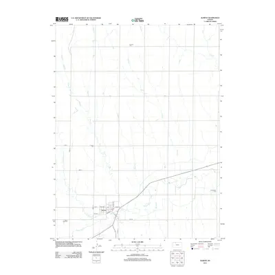 2012 Map of Almena, 2012 Print
