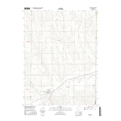 2016 Map of Almena, 2016 Print