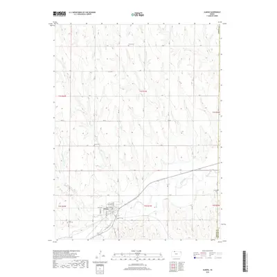 2018 Map of Almena, 2018 Print