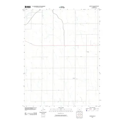 2009 Map of Almena SW, 2009 Print