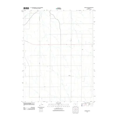 2012 Map of Almena SW, 2012 Print