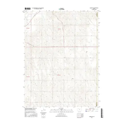 2015 Map of Almena SW, 2015 Print