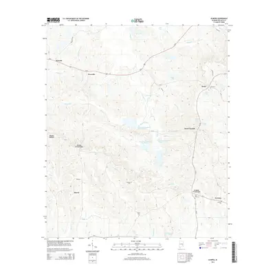 2014 Map of Almeria, 2014 Print