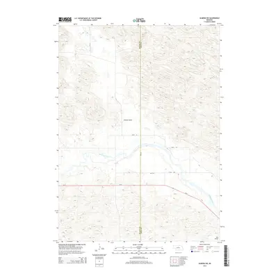 2014 Map of Almeria NW, 2014 Print