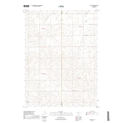 2017 Map of Almeria SW, 2017 Print